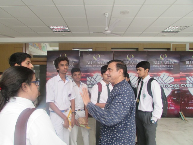 WORKSHOP ON E-GOVERNANCE AND CYBER SAFTEY AT Brahm Dutt Blue Bells Public School, SECTOR10, GURGAON 